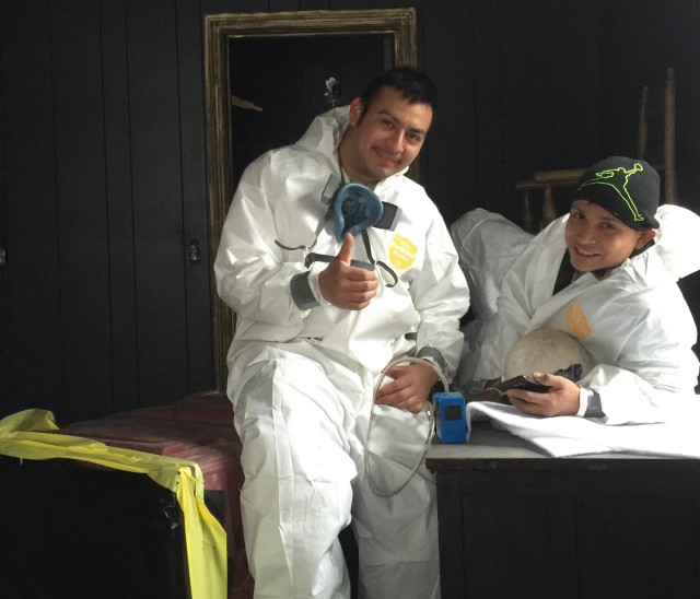 Asbestos Removal Workers Traver Hotel
