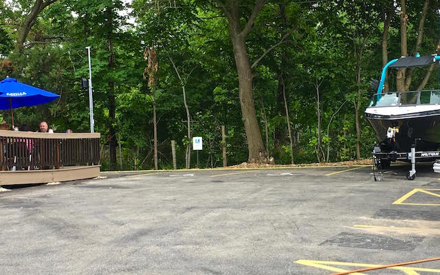 Finch Tavern and Taqueria Handicap Parking