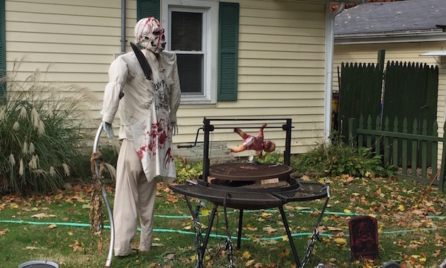 A scary Place in Lake Geneva Halloween Time