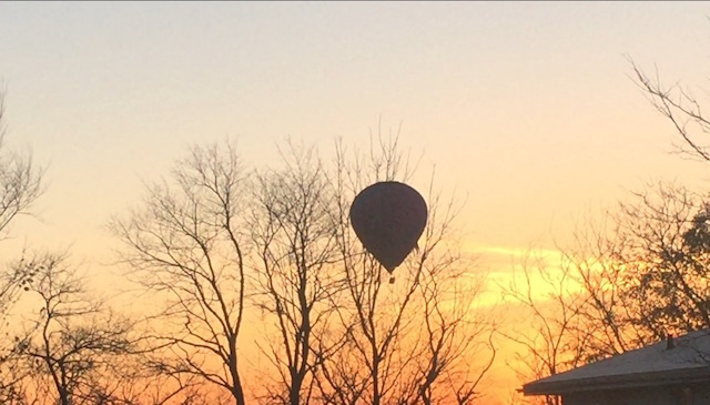 Hot Air Ballooning over Lake Geneva