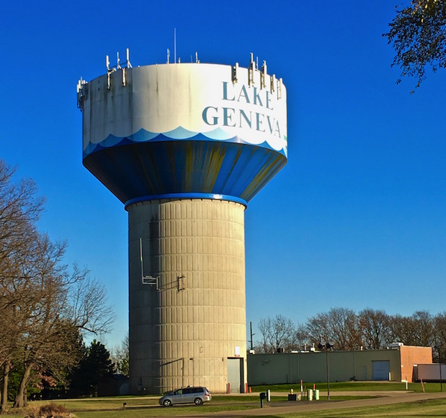 Host Road Water Tower Lake Geneva