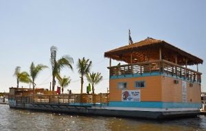 burger barge Lake Geneva