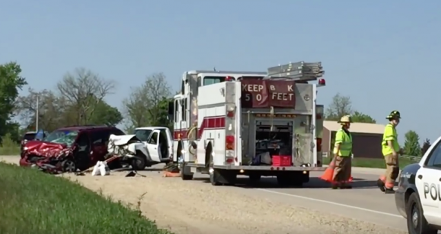 Head On Accident, Lake Geneva, May 19, 2016