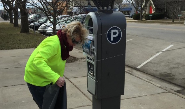 Parking Meters back in Service , March 1, 2017, Lake Geneva