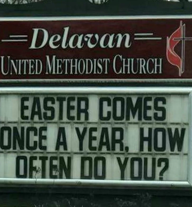Church Sign Delavan