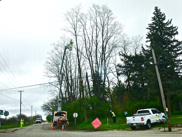 Power line changing?