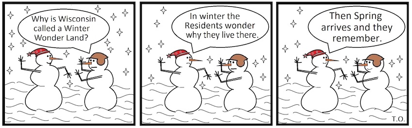 Cartoon by Terry O'Neill Lake Geneva