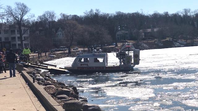 Lake Geneva Fireboat Practice