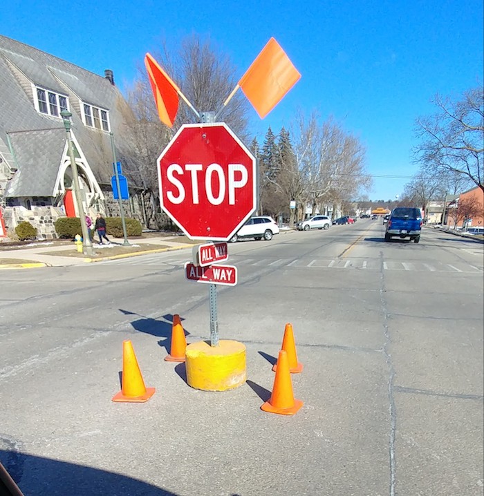 Stop Sign Lake Geneva