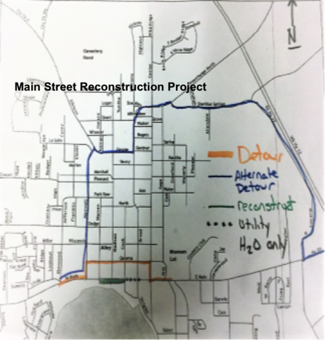 Main Street Reconstruction Project Lake Geneva