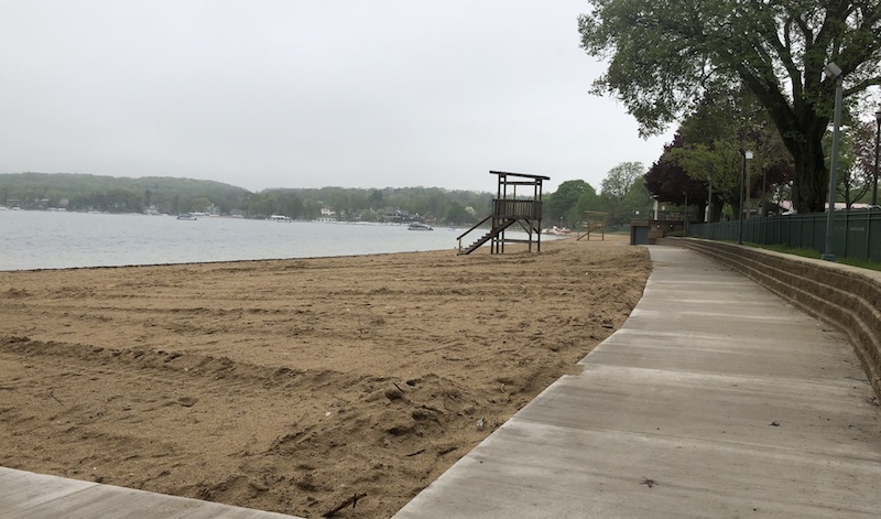 Beach Walkway Lake Geneva