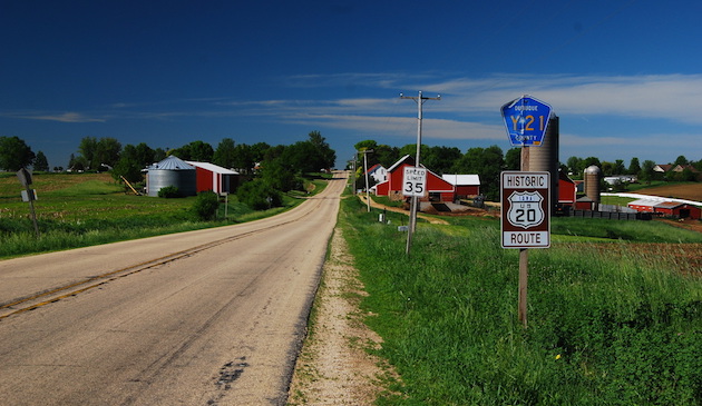route 20 through iowa gene kimmet geneva shore report
