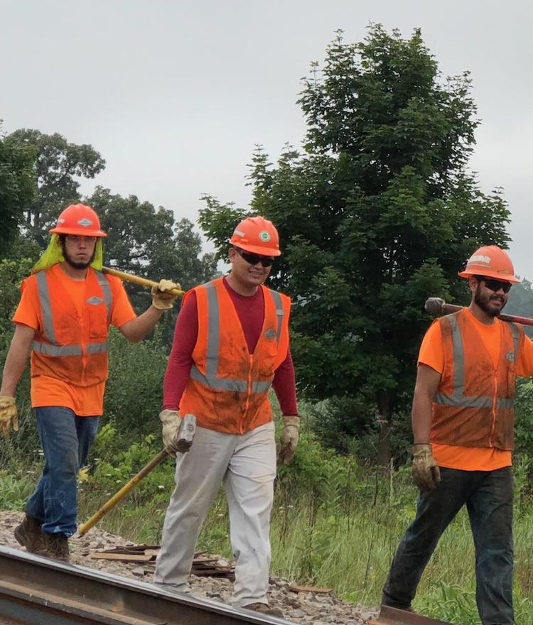 Working on Rail Road