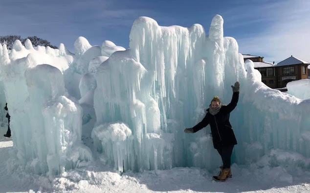 Ice Castle Lake Geneva 2019