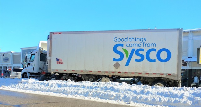 Snow Bound Semi Lake Geneva
