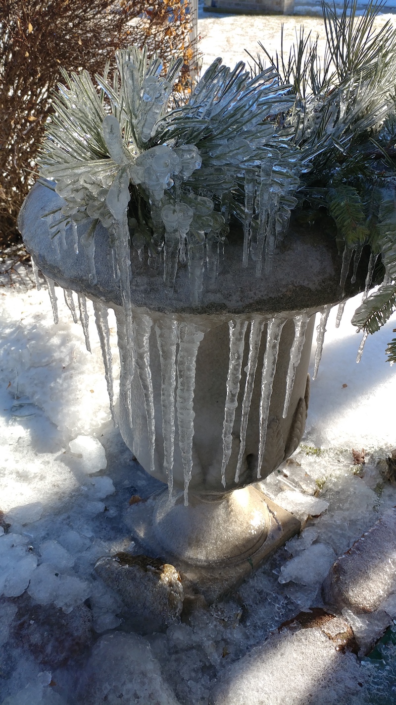 Winter Ice in Lake Geneva