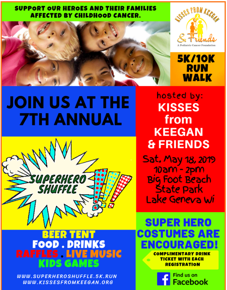 Super Hero Run May 18th