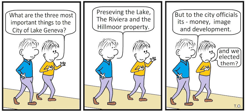 Cartoon by Terry O'Neill