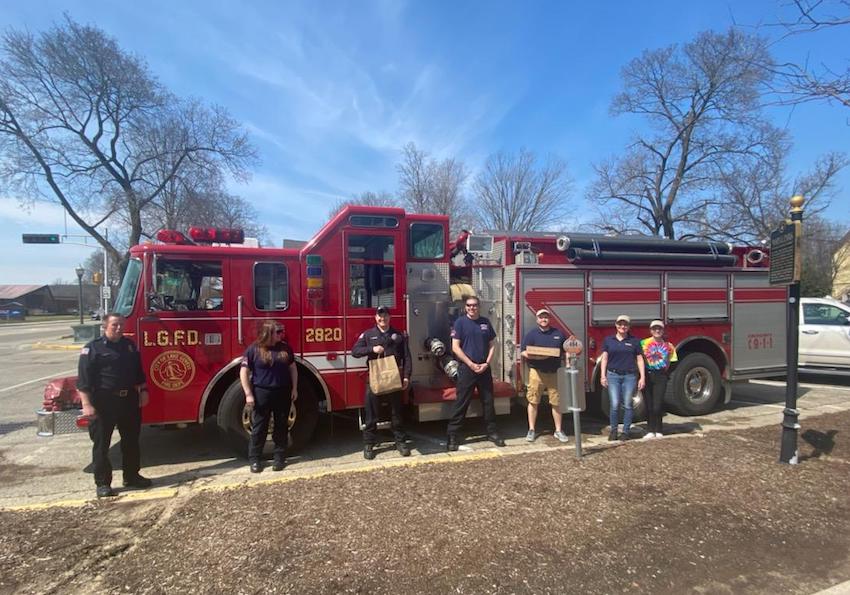 Lake Geneva Fire Department fed by Potbelly