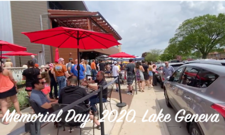 Sunday, May 24, 2020, Lake Geneva Social Distancing?