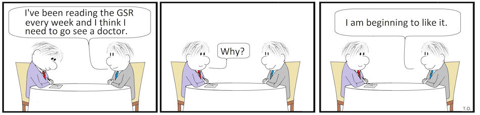 Cartoon Terry O'Neill Lake Geneva