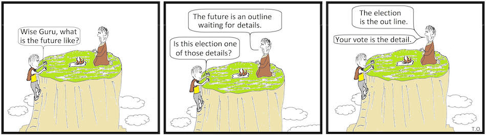 Cartoon by Terry O'Neill