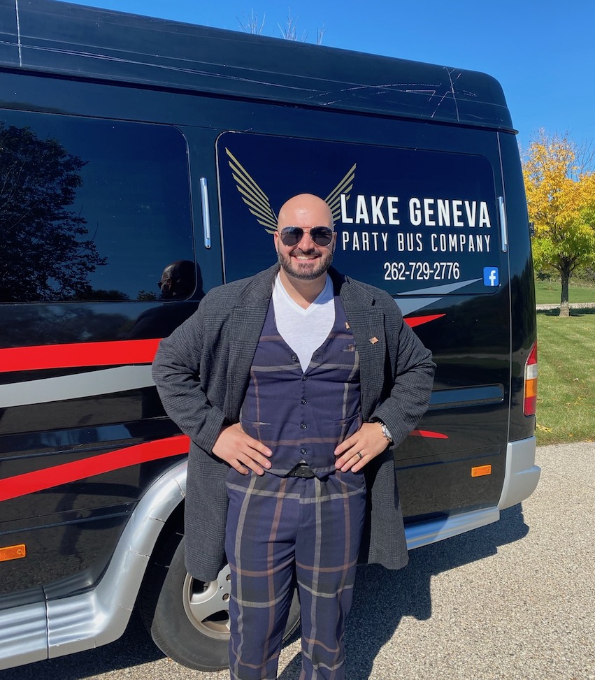 John Schnabl and the Lake Geneva Party Bus Lake Geneva
