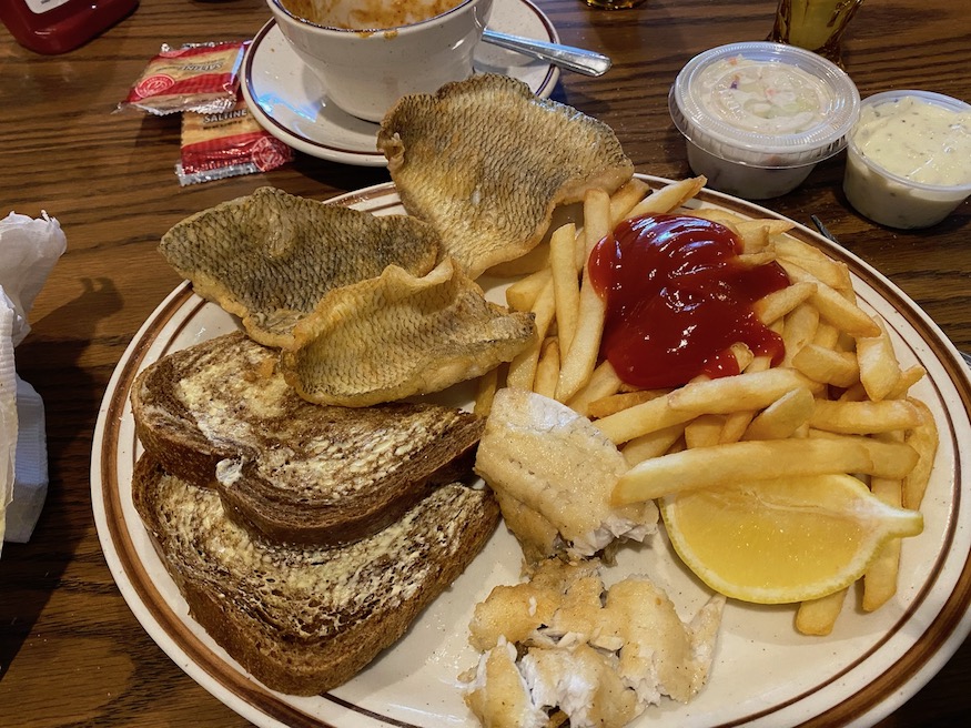 Bluegill Lunch at the Elk in Elkhorn