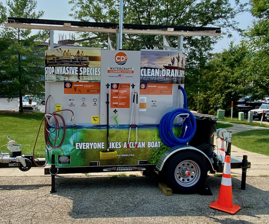 CD3 Boat Cleaning Machine, Lake Geneva