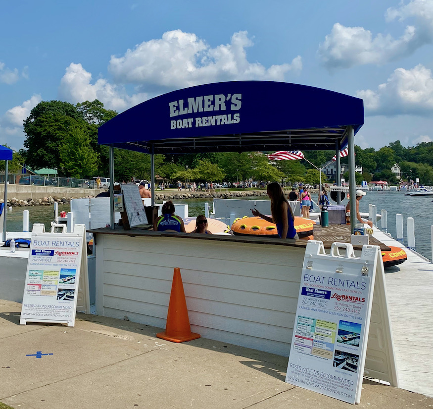 Elmers Boat Rental Lake Geneva