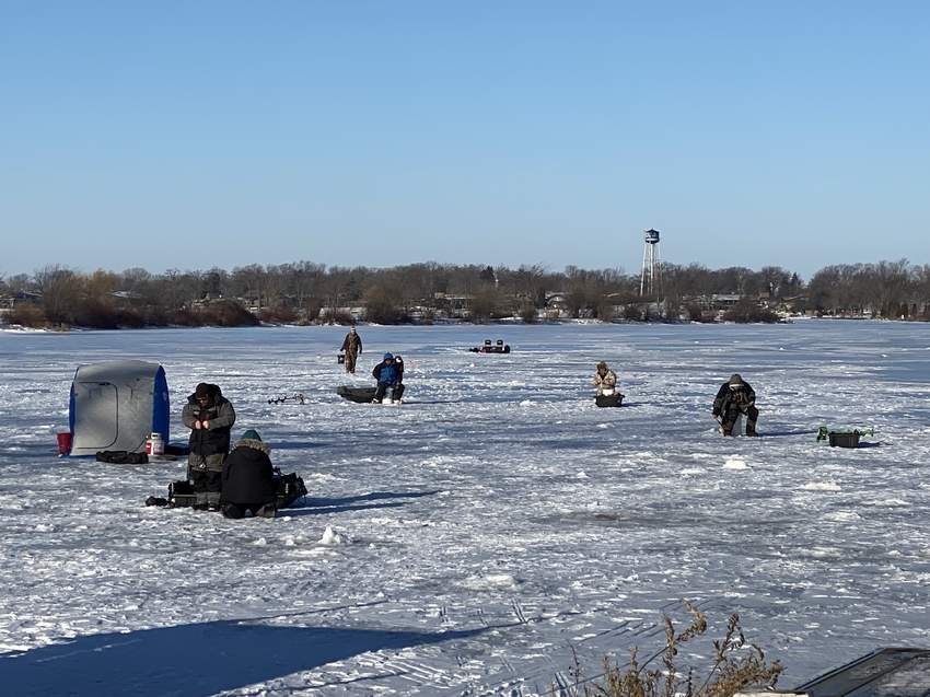 ce Fishing Delevan Lake