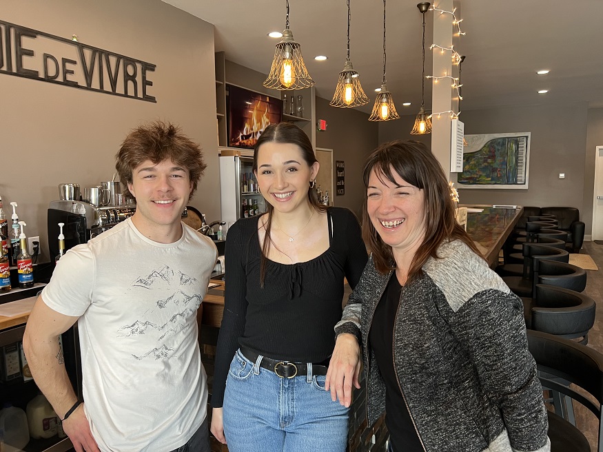 Staff at the Niche Coffee Lake Geneva