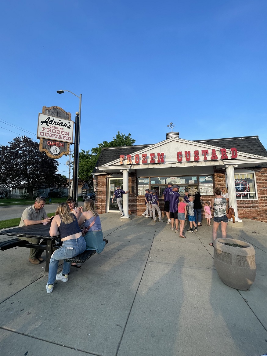 Adrians Frozen Custard, Burlington WI