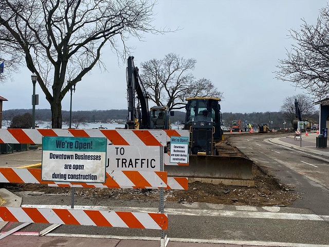 Wrigley Dr. Construction, Lake Geneva
