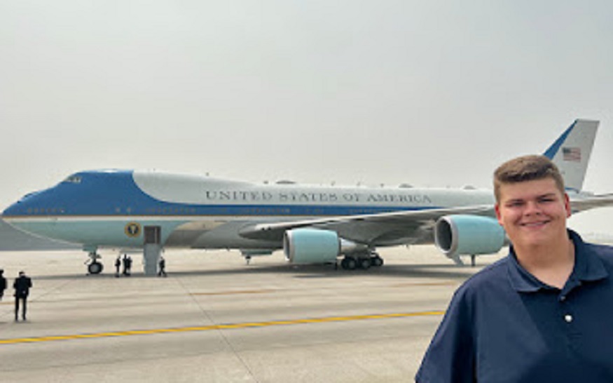 President's Arrival