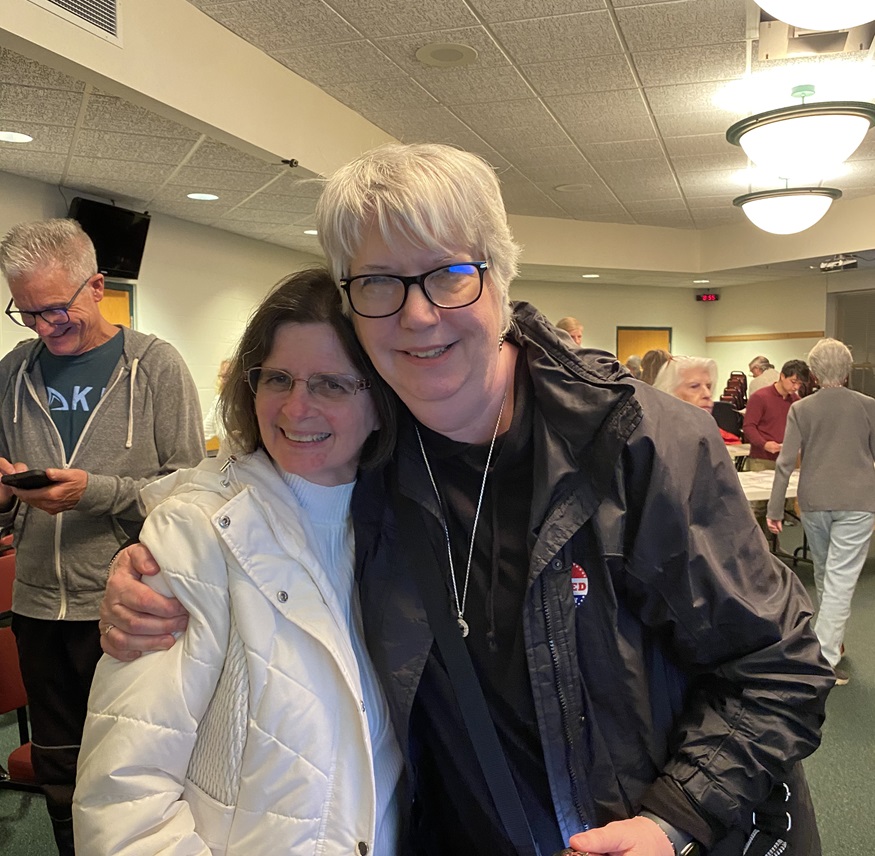 Mary Jo Fesenmaier and Sherri Ames, Lake Geneva