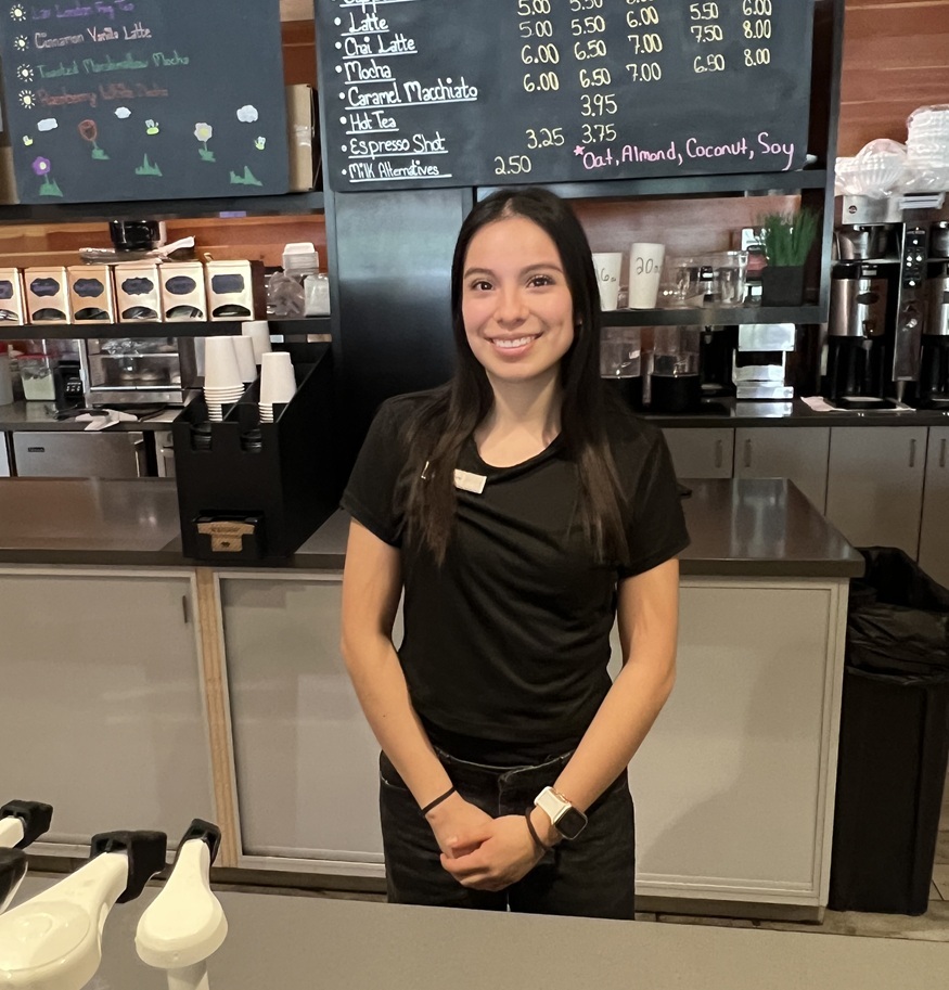 Marlene, Barista at the Lodge Hotel