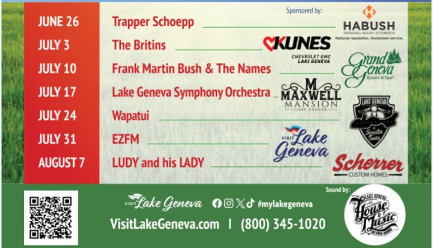 Concert in the Park Lake Geneva