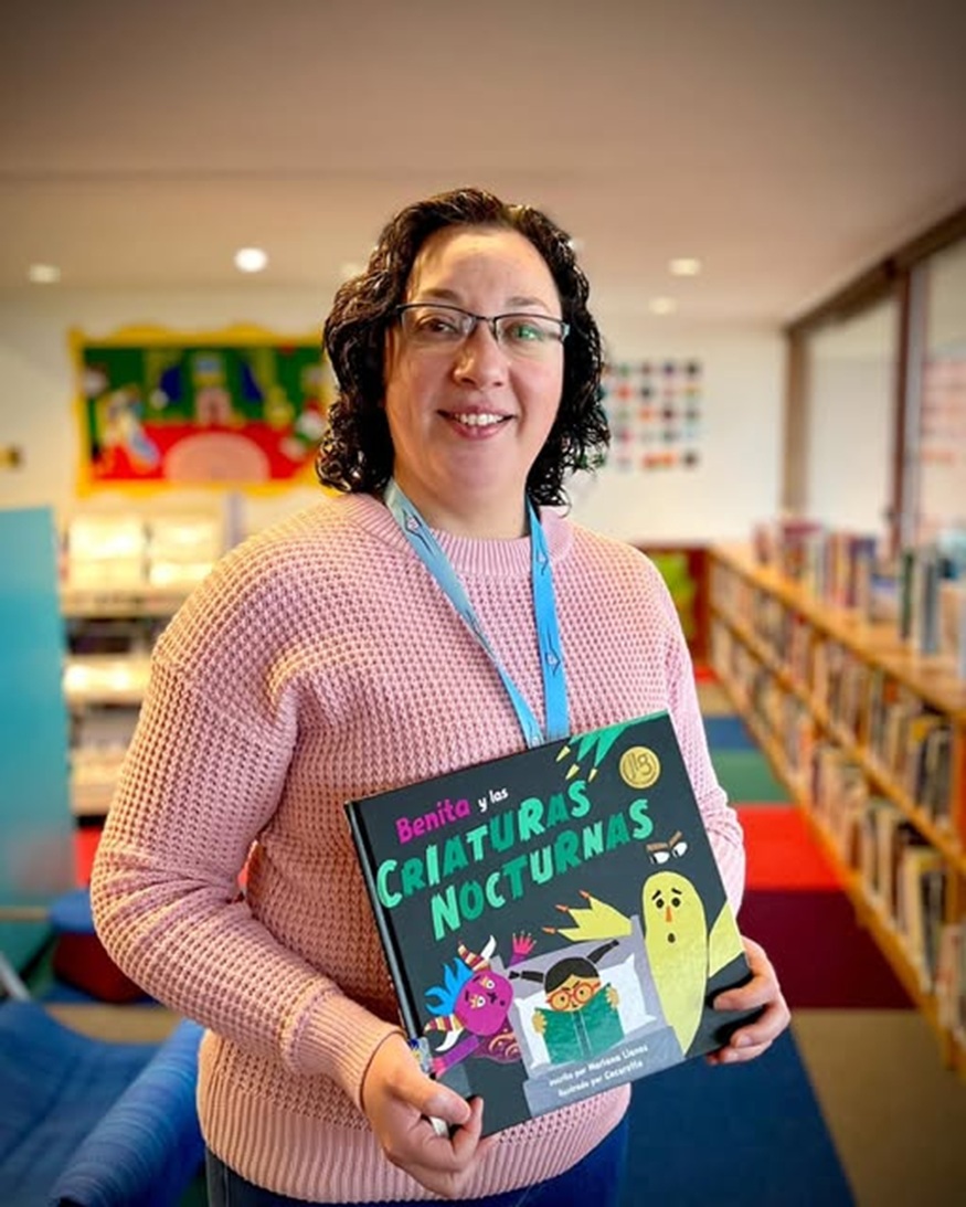 Maria at Lake Geneva Library