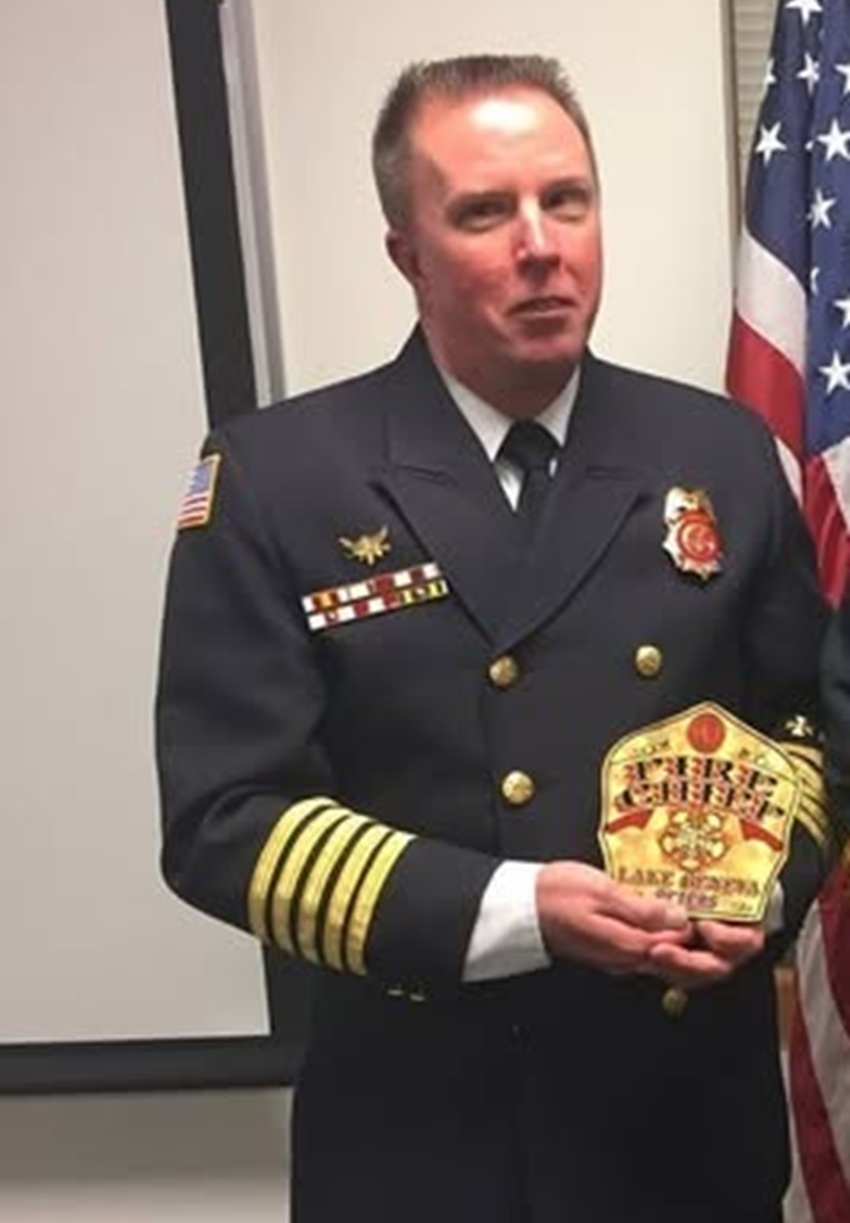 Lake Geneva fire chief, John Peters